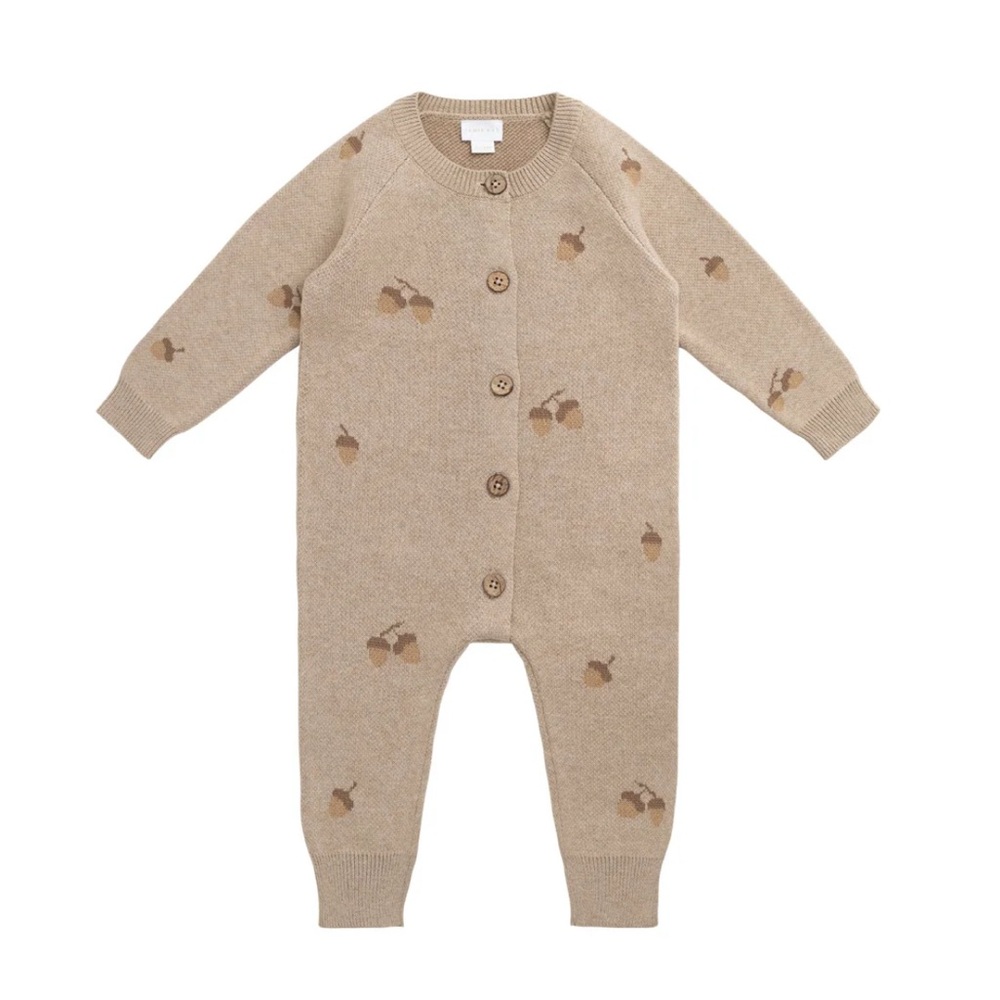 Organic sweater jumpsuit